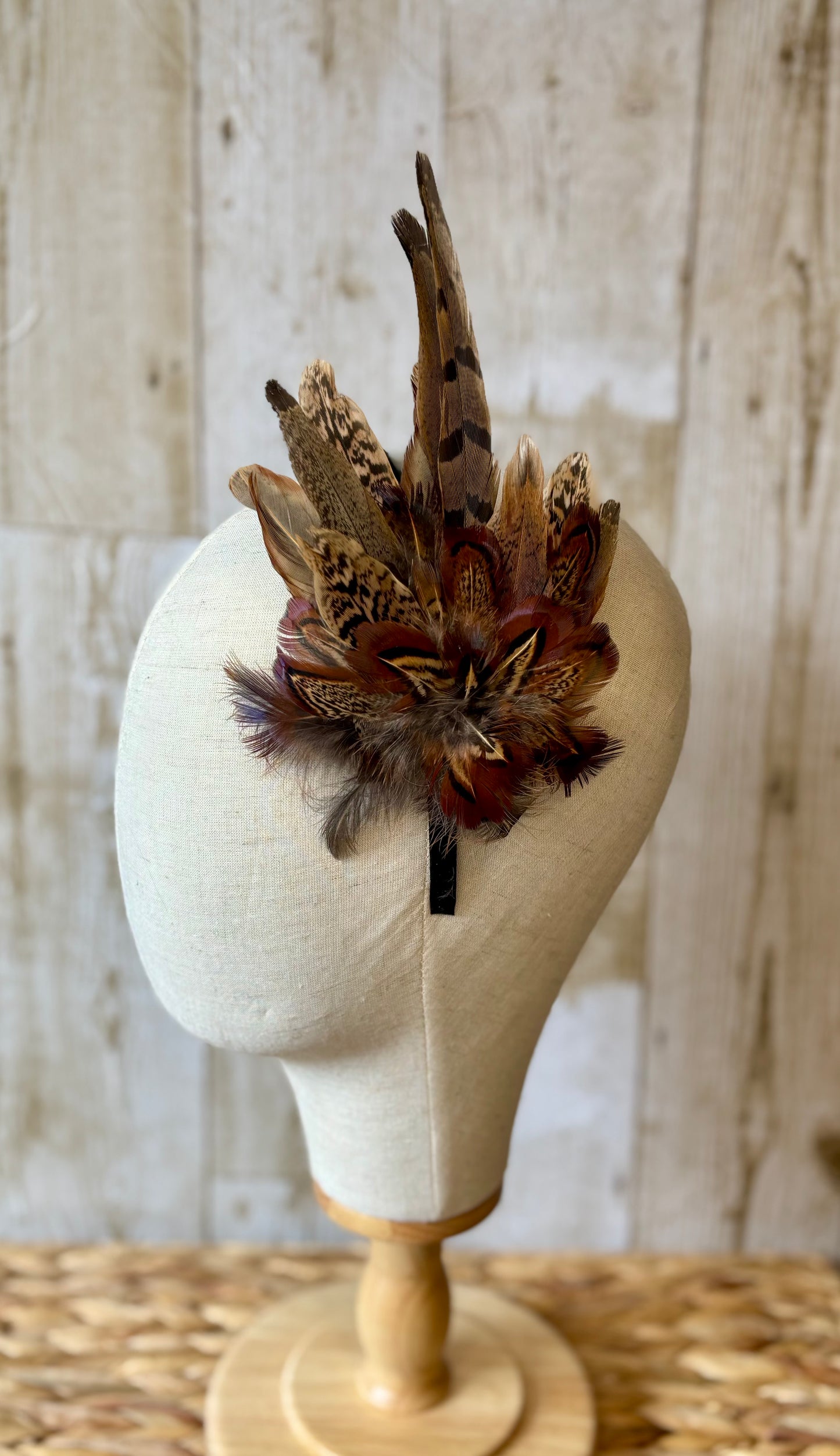 Pheasant Feather Fascinator