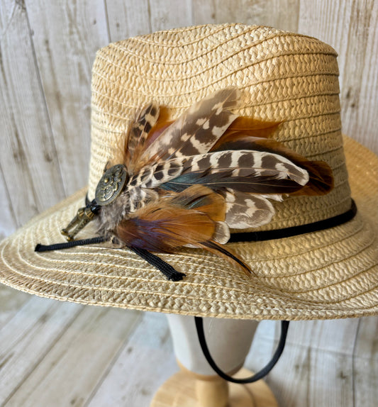 Western style hat pin