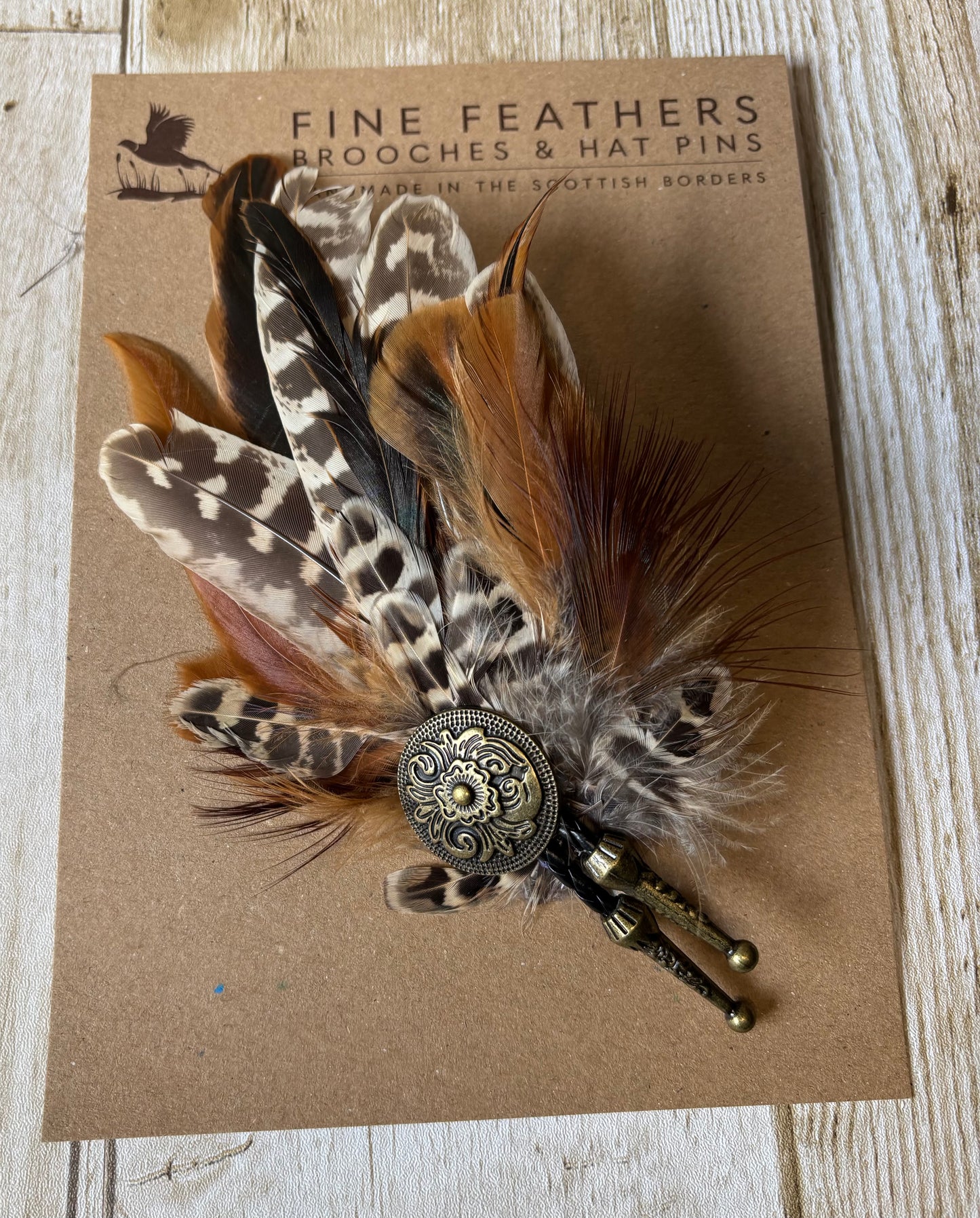 Western style hat pin