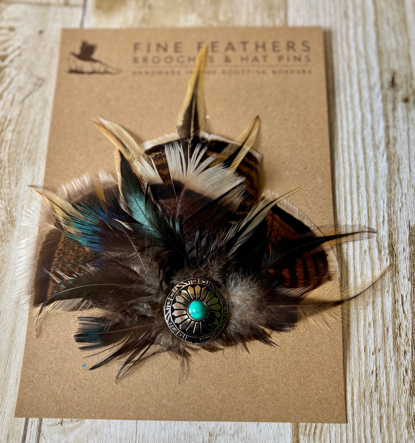 Western style hat pin