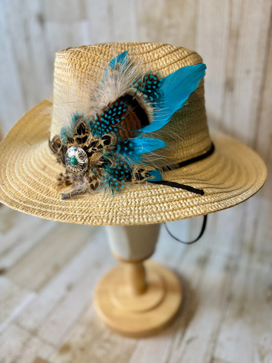 Western style hat pin