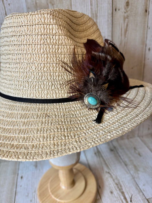 Western style hat pin