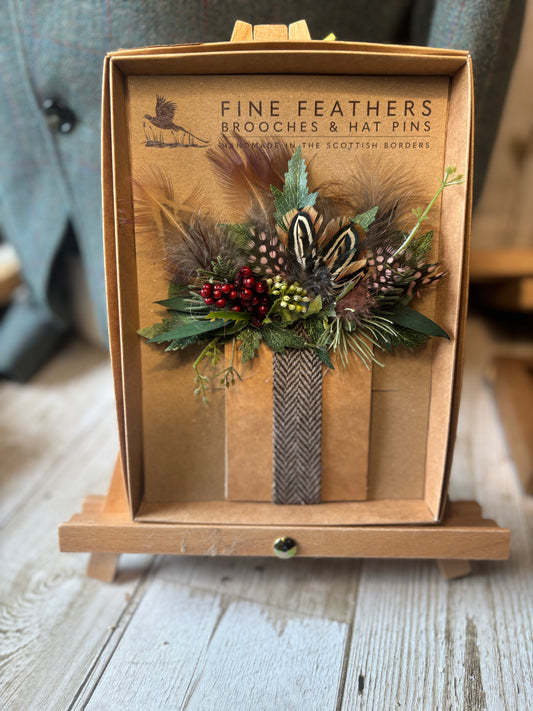 Pocket Enhancement -floral and feather. (Copy) (Copy)