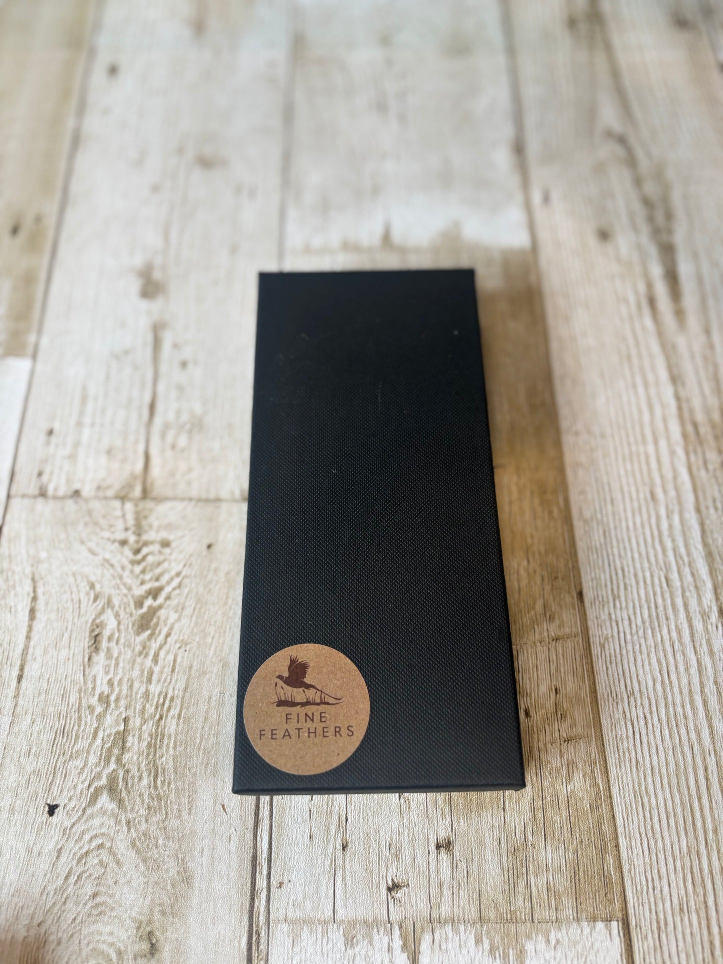 Gift Boxed Brooch/Hat Pin in Natural Pheasant