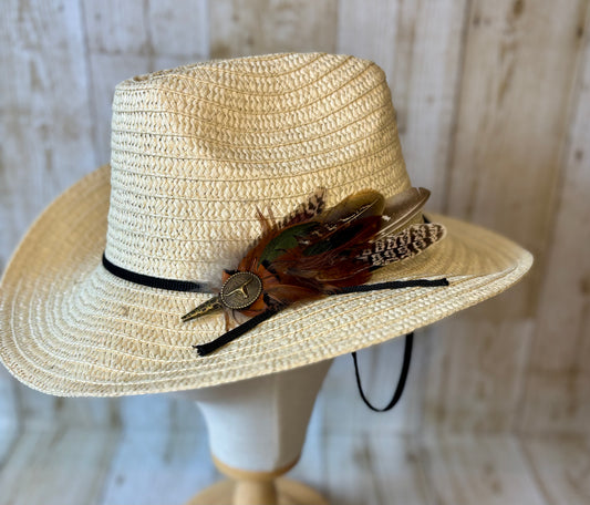 Western style hat pin