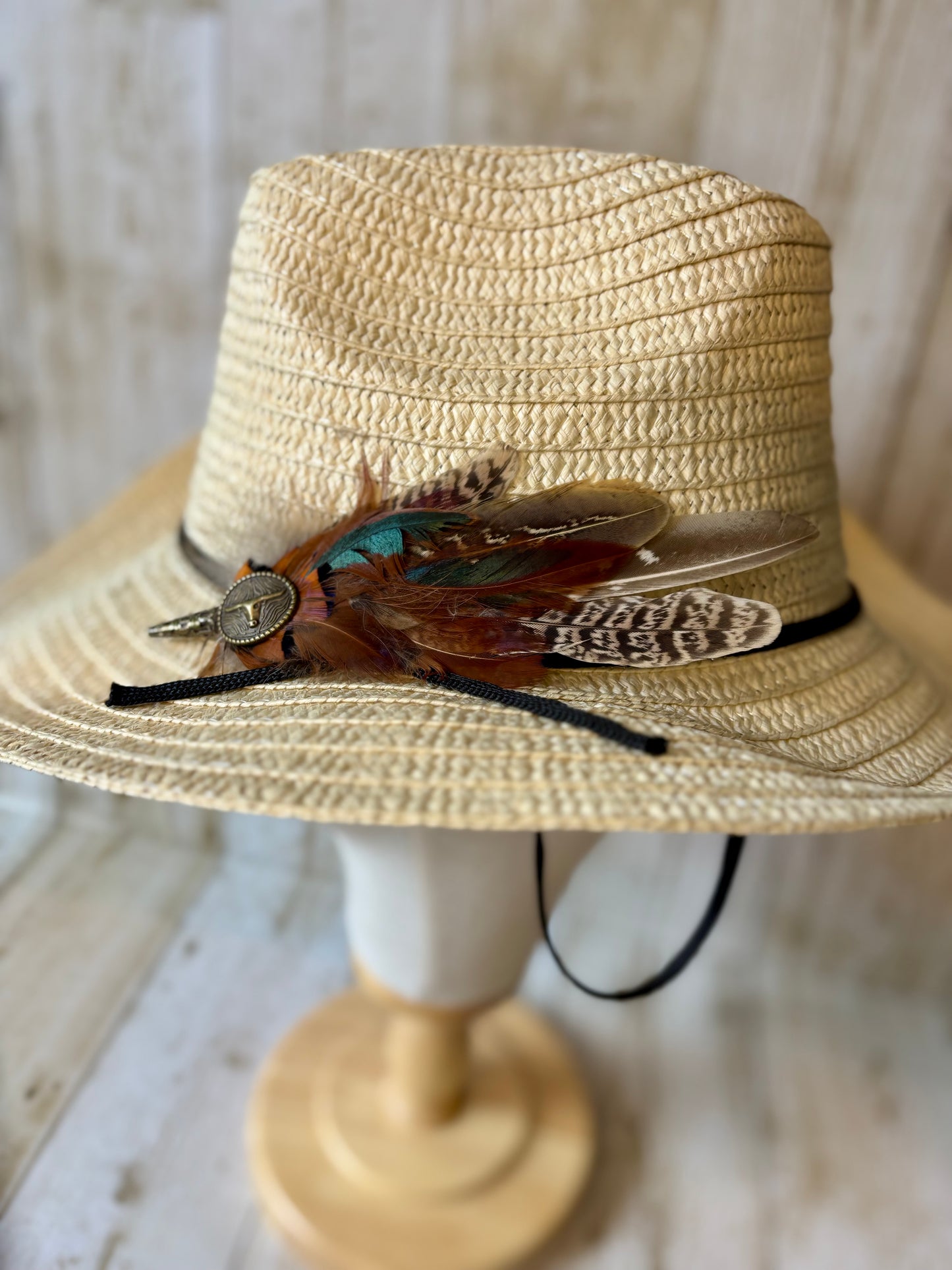 Western style hat pin