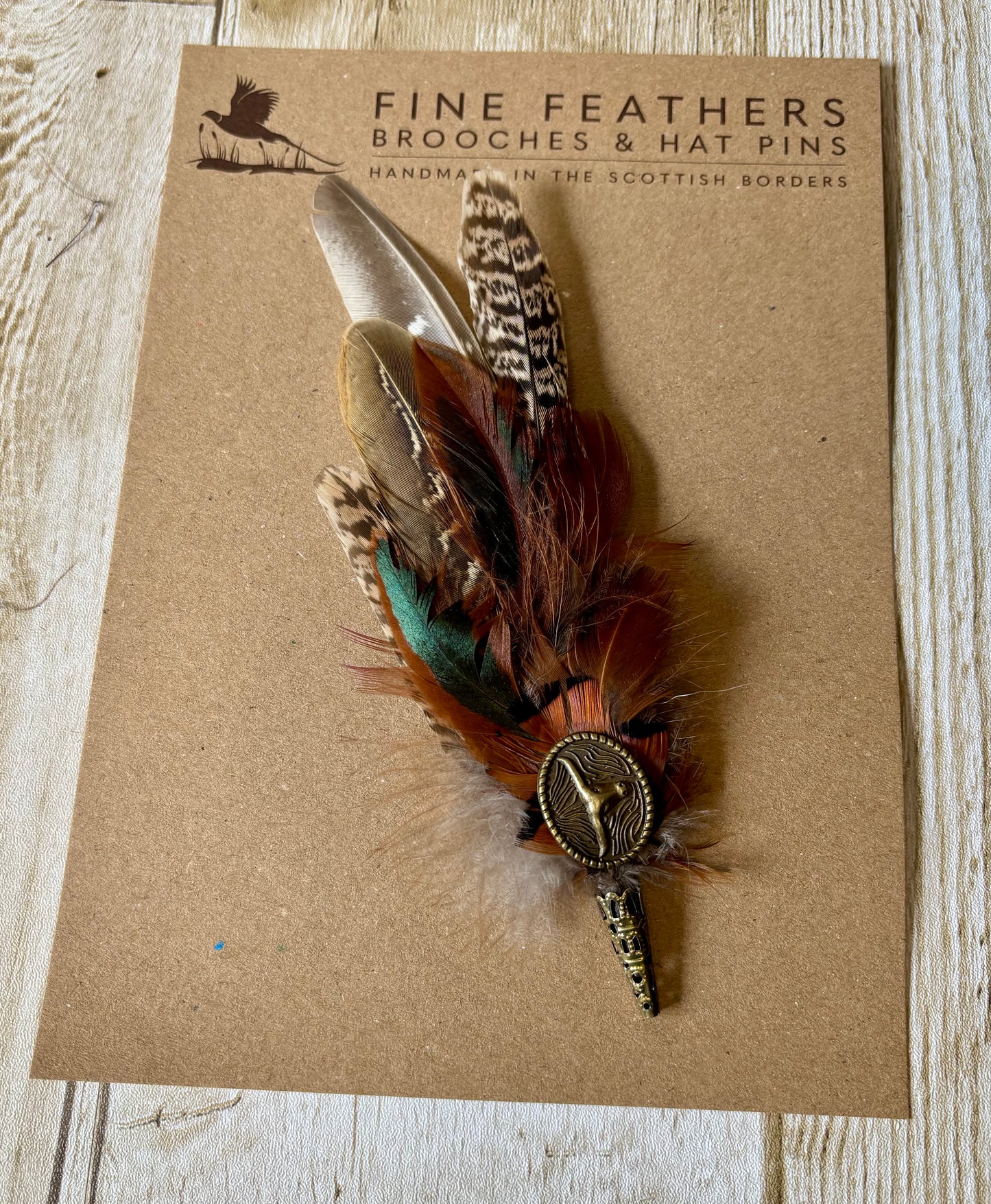 Western style hat pin