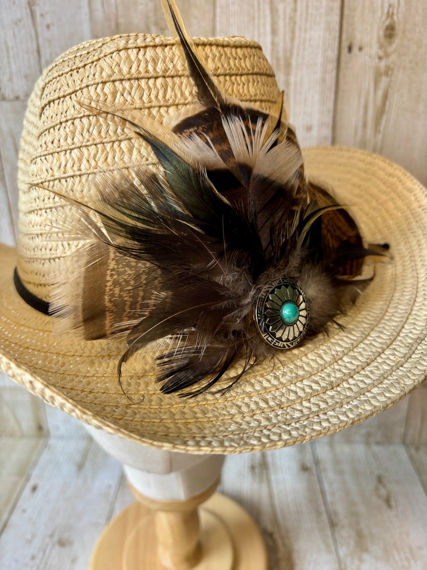 Western style hat pin