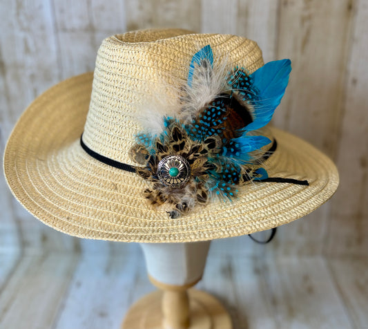 Western style hat pin